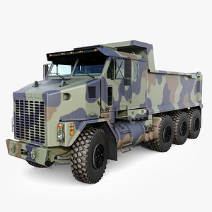 Oshkosh M1070 Military HET Dump Truck