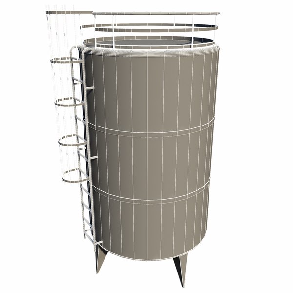 Oil Storage Tank 3d Model - Turbosquid 1732579