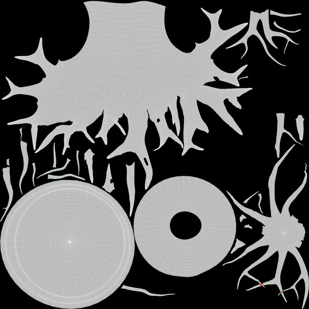 3D Table Roots Model - TurboSquid 2160437