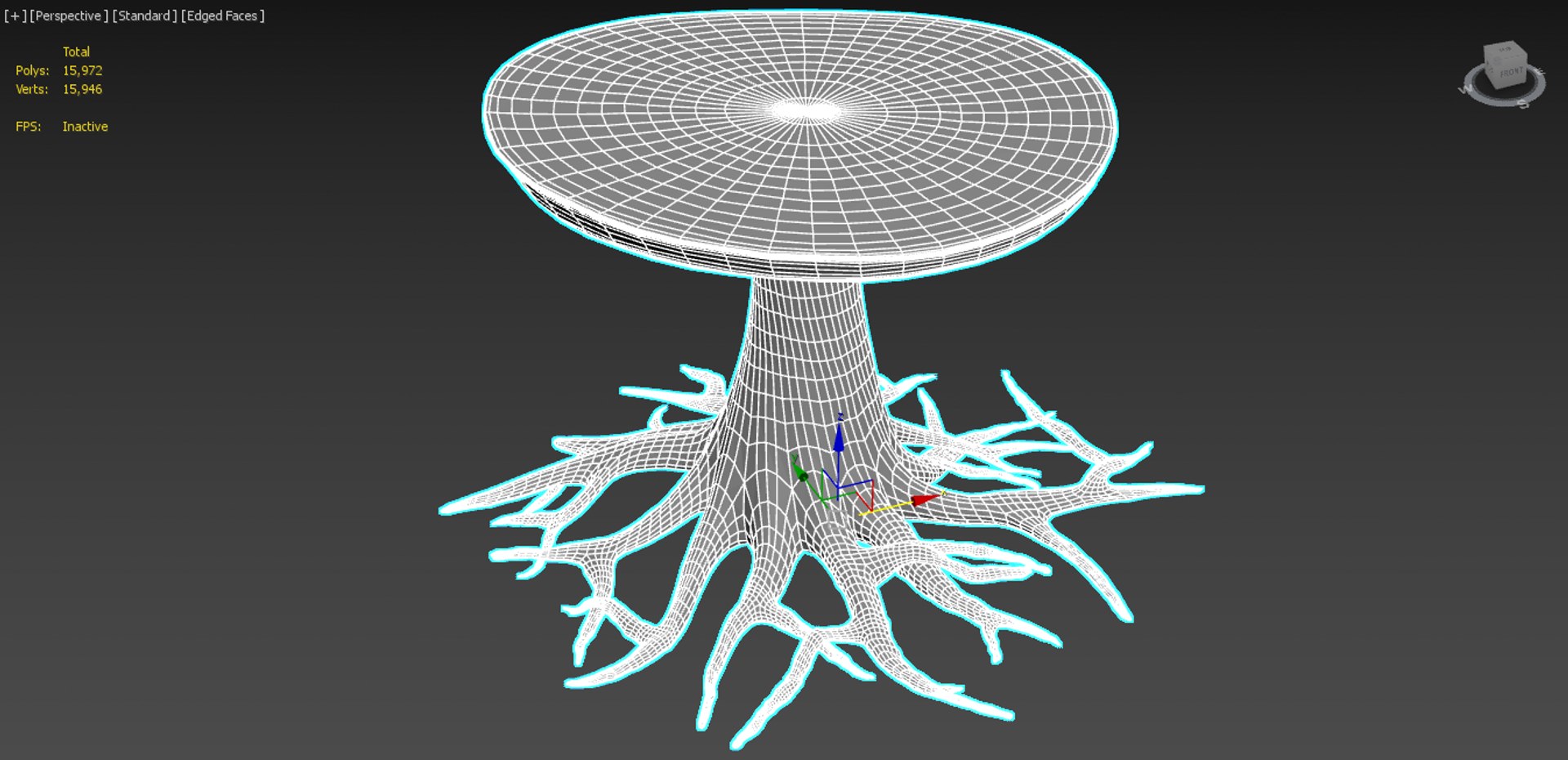 3D Table Roots Model - TurboSquid 2160437