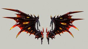 3D model Wing Pack 12 Piece