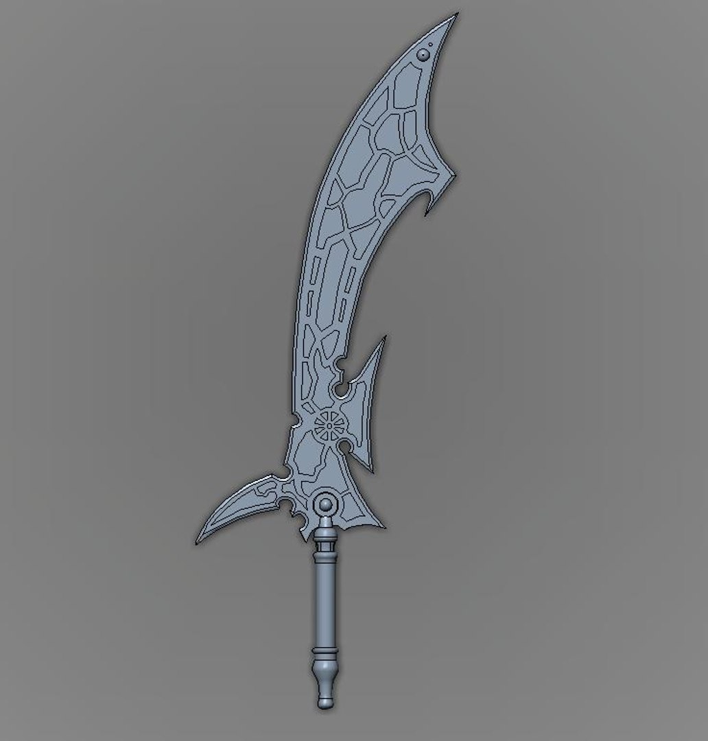 sword lightning 3d model
