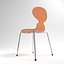 Fritz Hansen ANT cinzas Chevalier orange