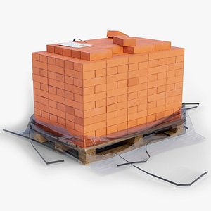 Pallet Bricks LODs GameReady Used