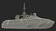 3D model M80 Stiletto Stealth Naval Ship