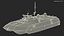 3D model M80 Stiletto Stealth Naval Ship