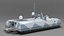 3D model M80 Stiletto Stealth Naval Ship