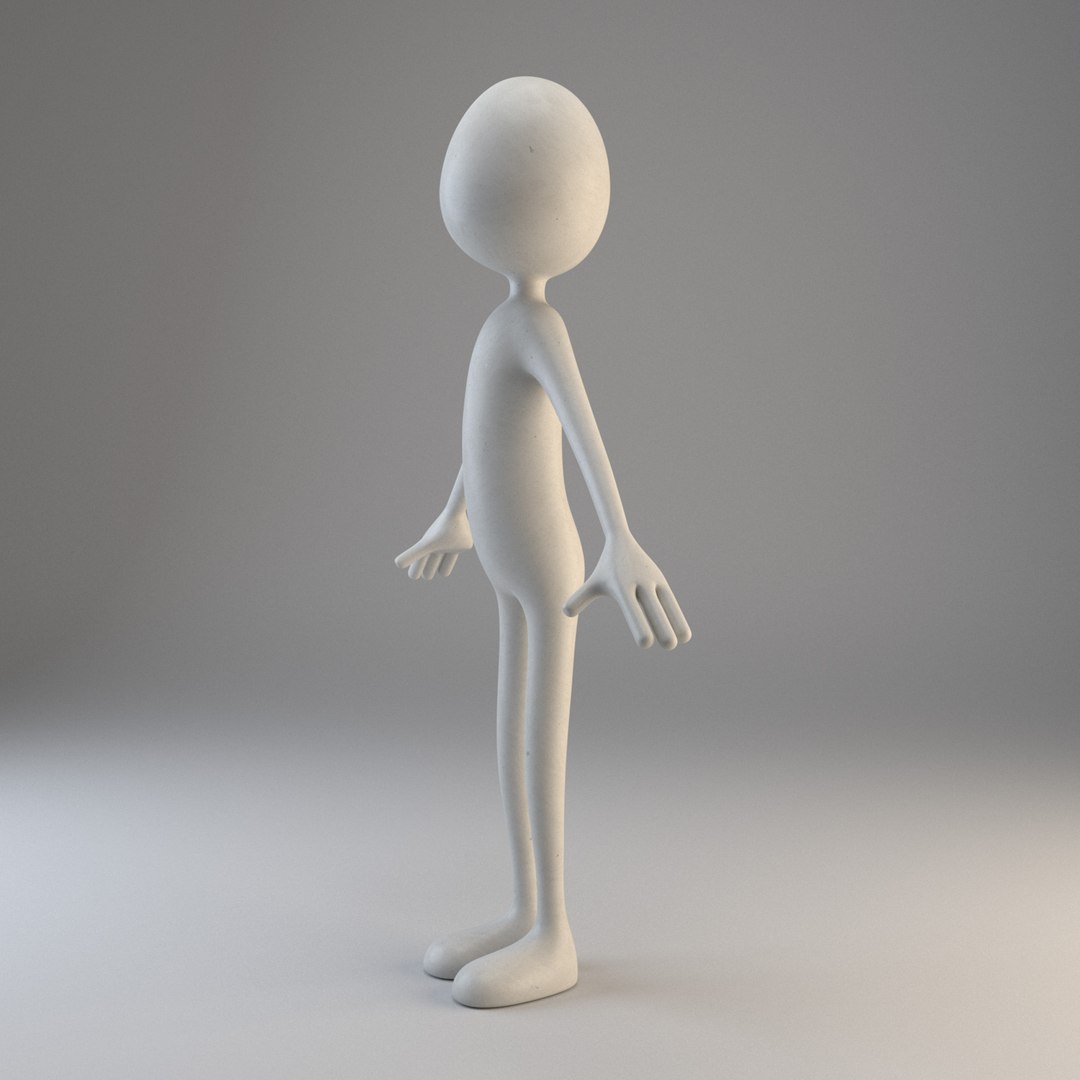 Stickman 3D Model - TurboSquid 1716218