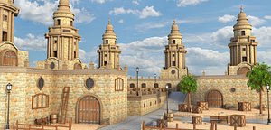 environment arab 3D model