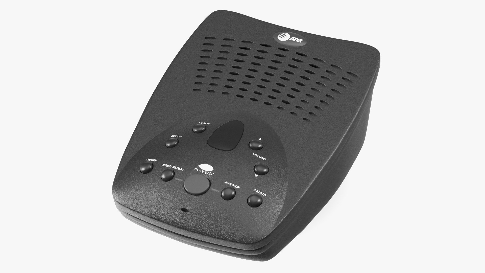 3D model Answering Machine ATT Black TurboSquid 2089871