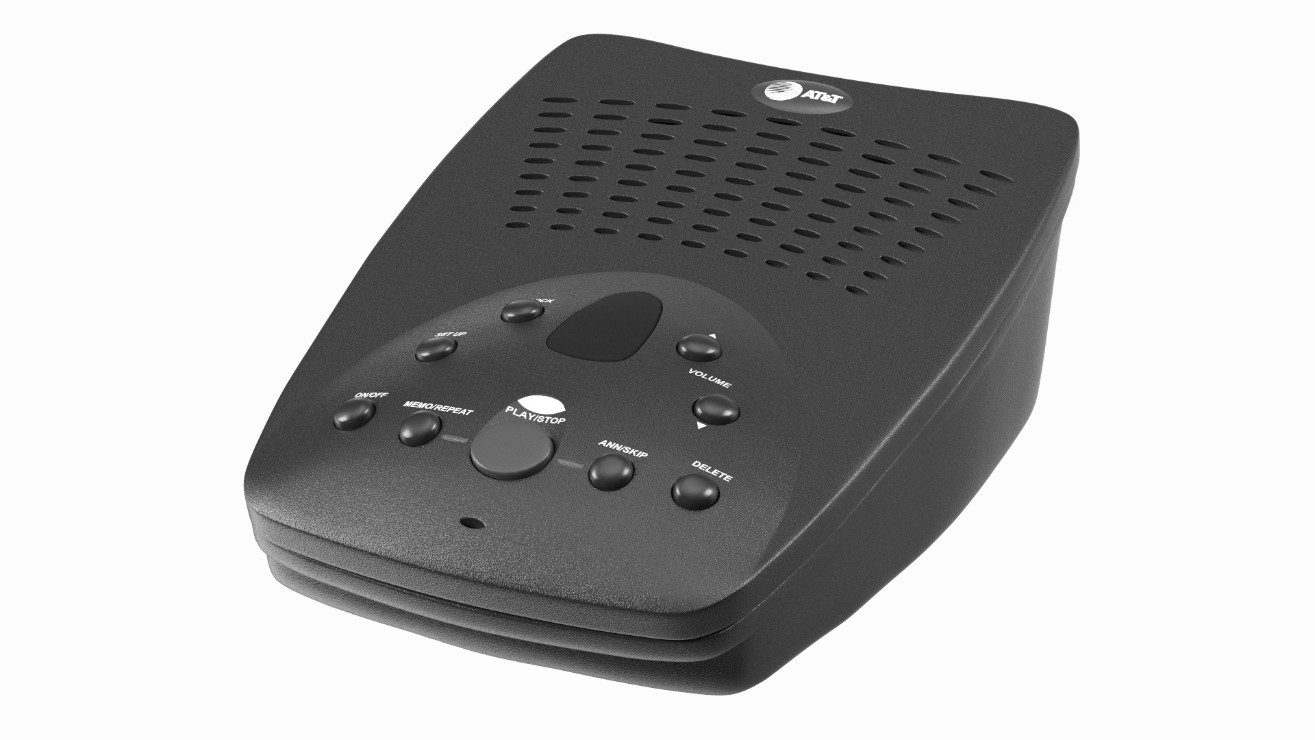 3D Model Answering Machine ATT Black TurboSquid 2089871