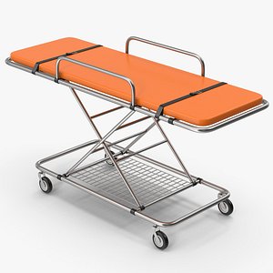 Ambulance Stretcher 3D model
