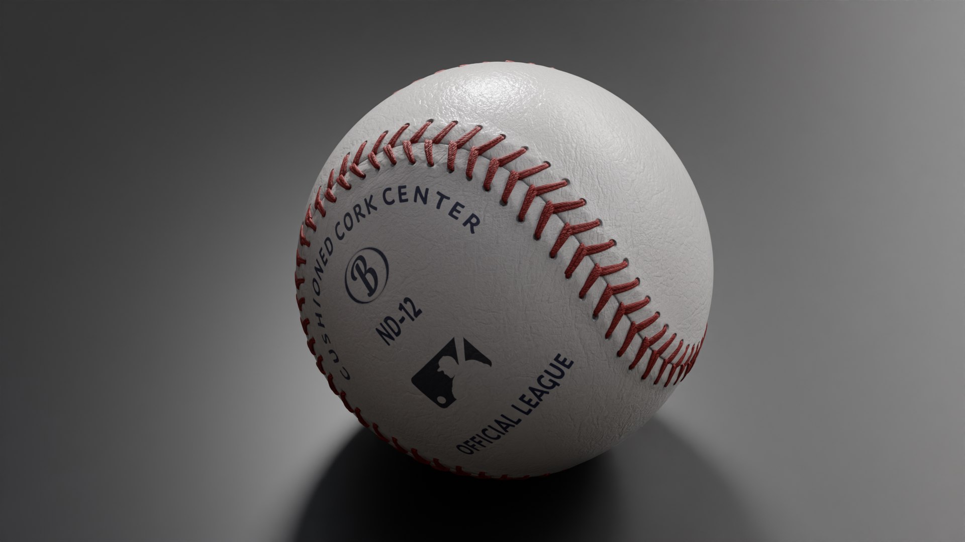 Baseball With Generic Logo 3D Model - TurboSquid 2261370