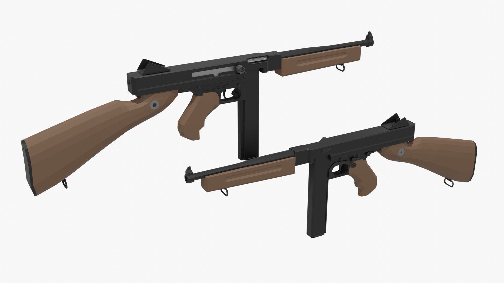 Free Thompson Low-poly 3D Model - TurboSquid 2327378