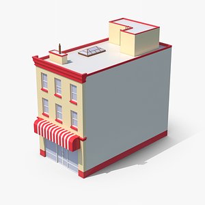 Apartment Building 3D model