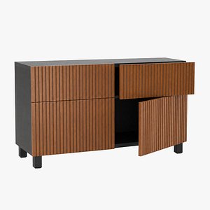 Modern Sideboard 3D Model Storage Cabinet Furniture 3D