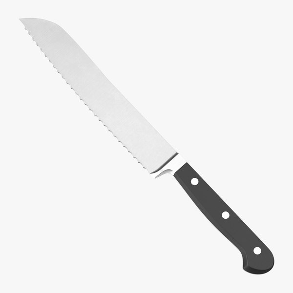 black handled kitchen knife max
