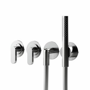 JP thermostatic shower fixtures by COCOON 3D model