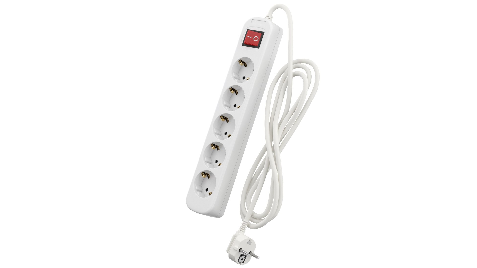 Power Strip model - TurboSquid 2145729