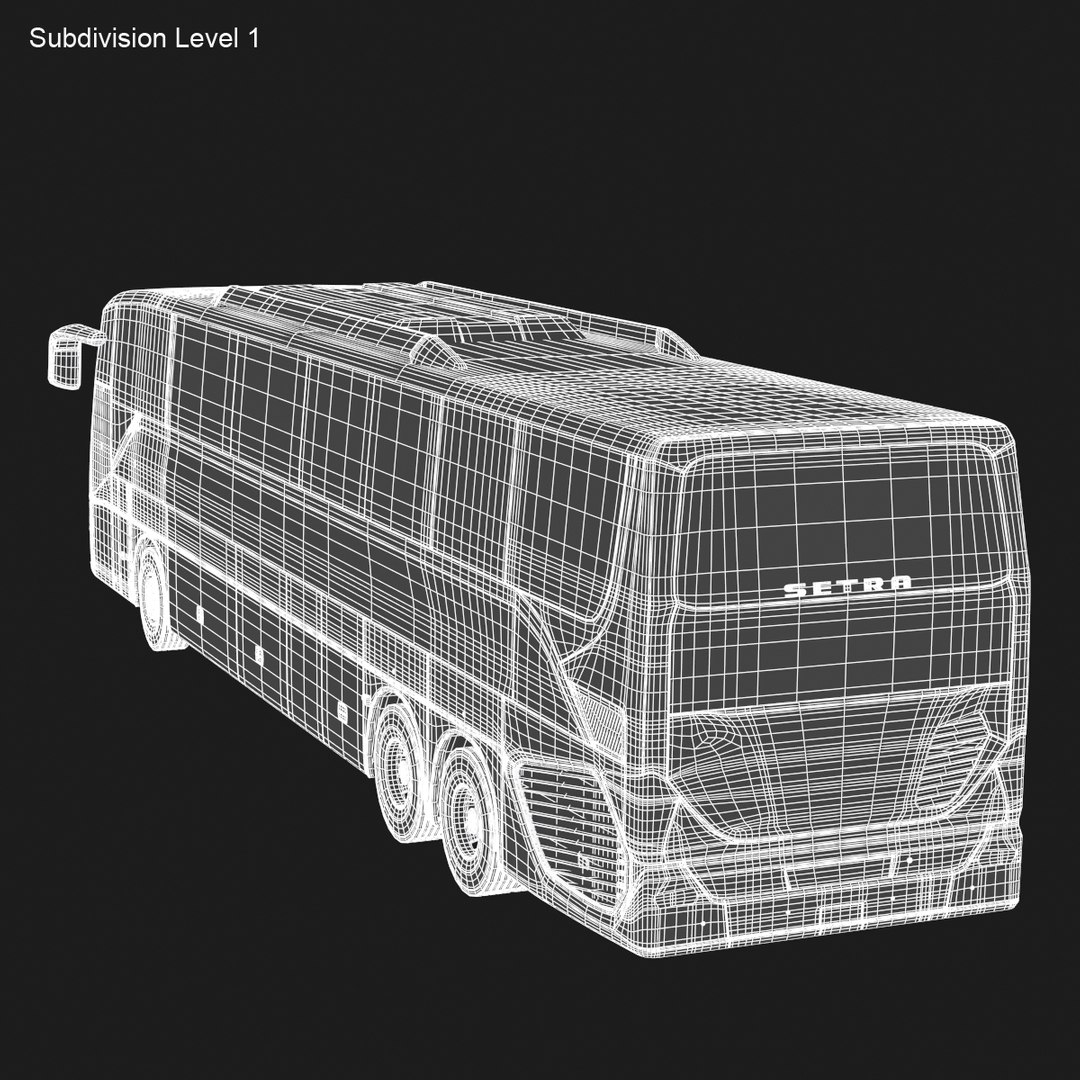 3d Model Setra S517 Hd