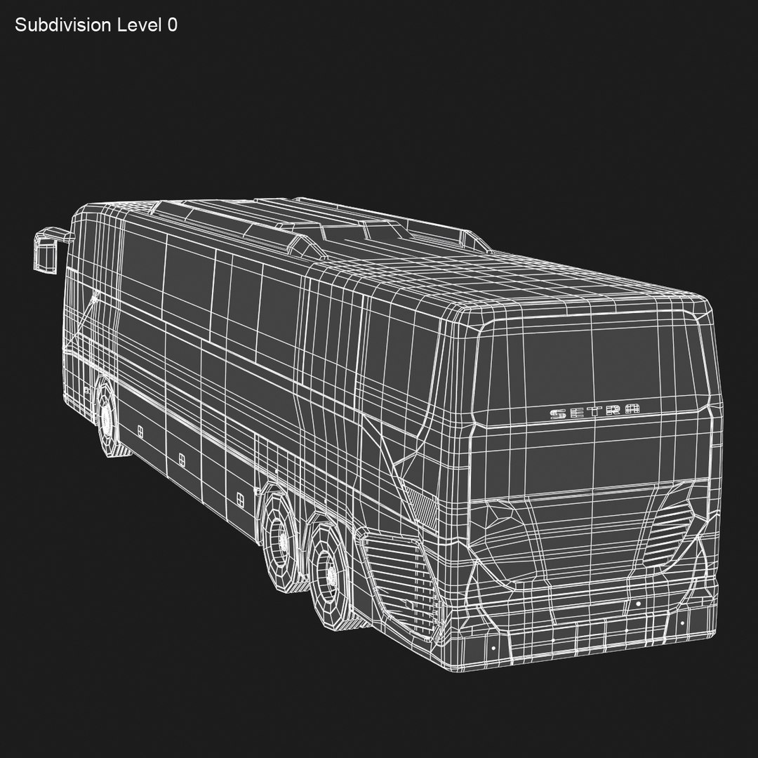 3d Model Setra S517 Hd