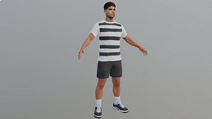 3D Carlos Alcaraz