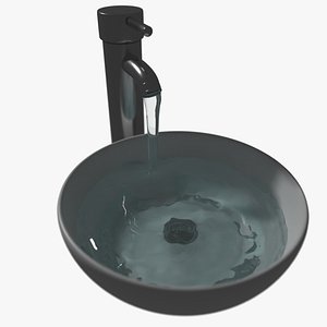 3D Bathroom sink model