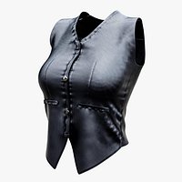 Womens Formal Vest Waiter