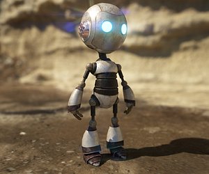 pbr robot 3D model