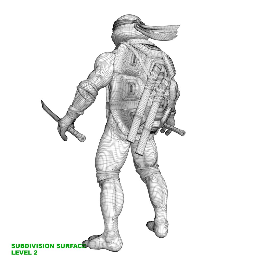 TMNT Ninja Turtles Leonardo 3D model https://p.turbosquid.com/ts-thumb/Df/zCXHv4/RL/tmnt_leonardo_wire_0025/jpg/1713611007/1920x1080/fit_q87/3f25a59893c5209017070af89a618d412abe8173/tmnt_leonardo_wire_0025.jpg