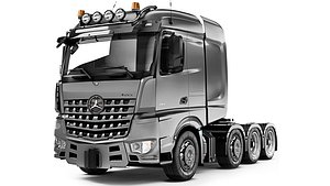 3D Mercedes-Benz Arocs 4163 8x4 2020
