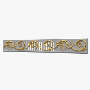 Modern Decorative Vent Cover 3D Model for Interior Visualization213