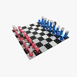 laser chess model