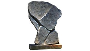 Stone sculpture No 11 3D model