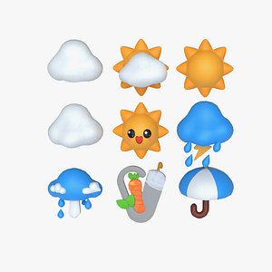 Cartoon Weather v002