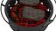 3D Outdoor BBQ Grill model