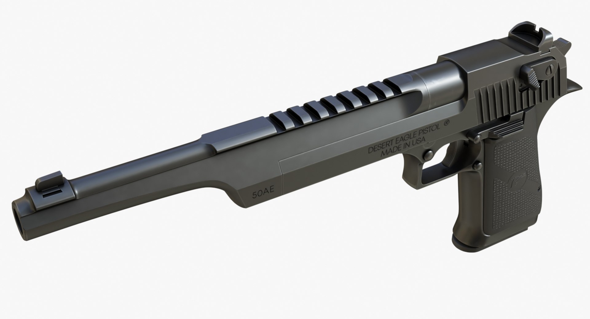 Desert Eagle Mark Xix 3D Model - TurboSquid 1263217