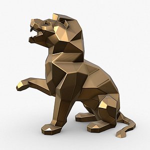 Lion 3D model