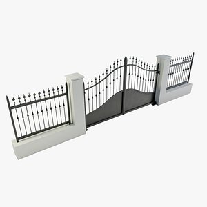 3D model wrought iron