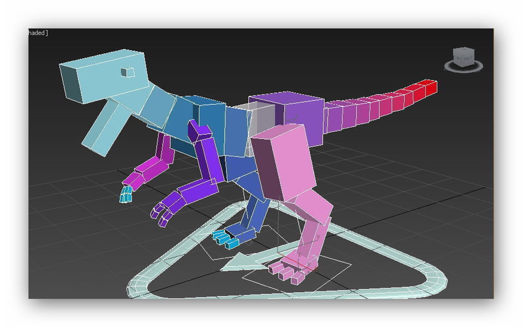 3D Model T Rex Cartoon - TurboSquid 1392034