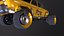 CyberPunk Car Low-poly modèle 3D sci fi pbr modèle 3D Low-poly