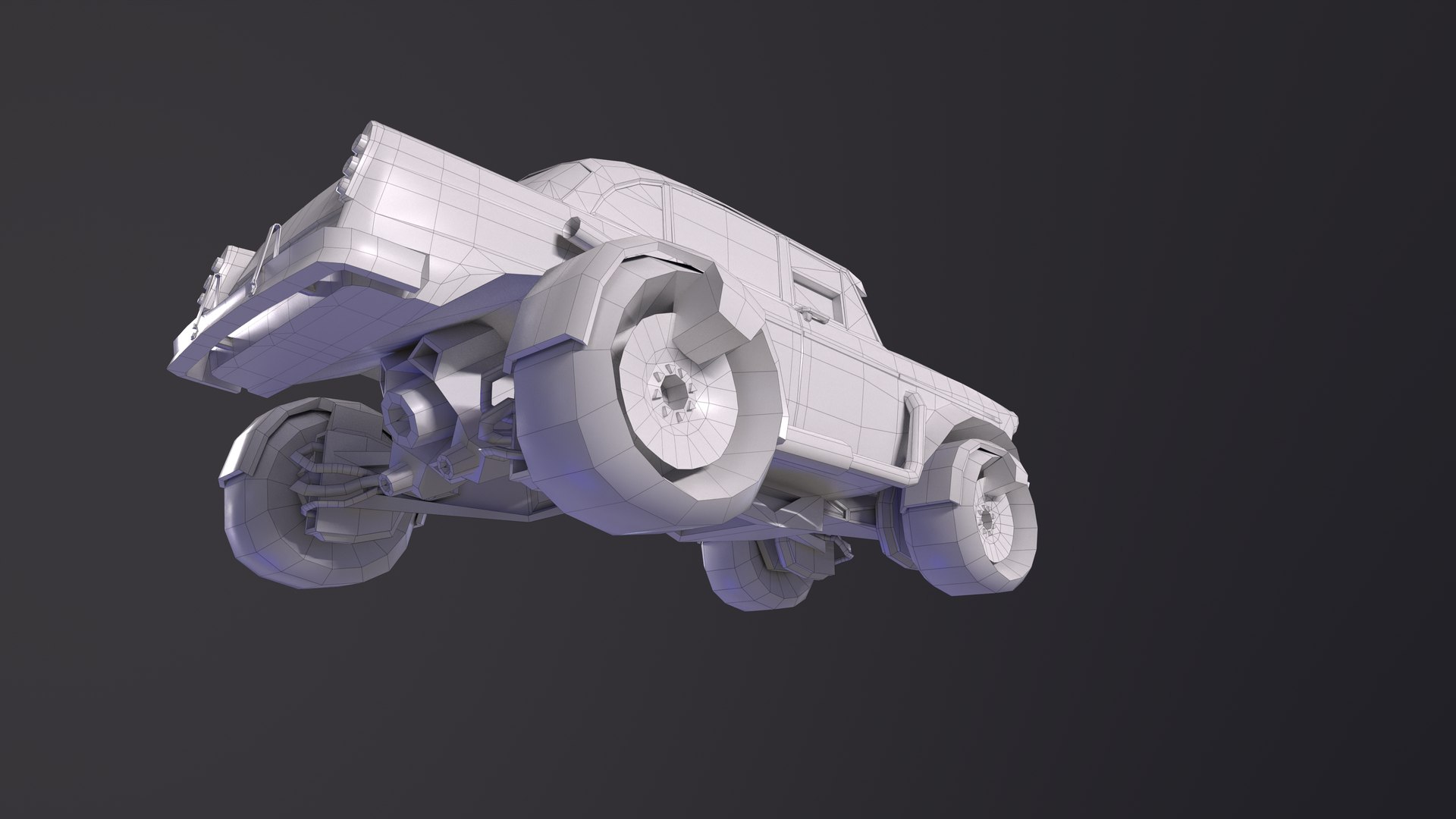 3D CyberPunk Car Model TurboSquid 1787688