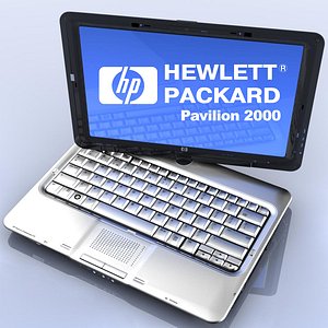 3d notebook pavilion 2000 hp model