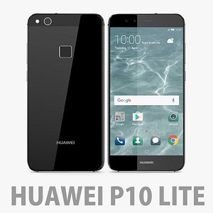 3D huawei p10 lite model