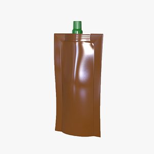 doypack packaging 3D model