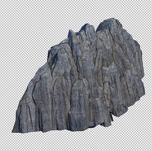 3D mountain rocks