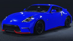 2015 Nissan 370Z Nismo Z34 3D Model Japanese Sports Car Icon