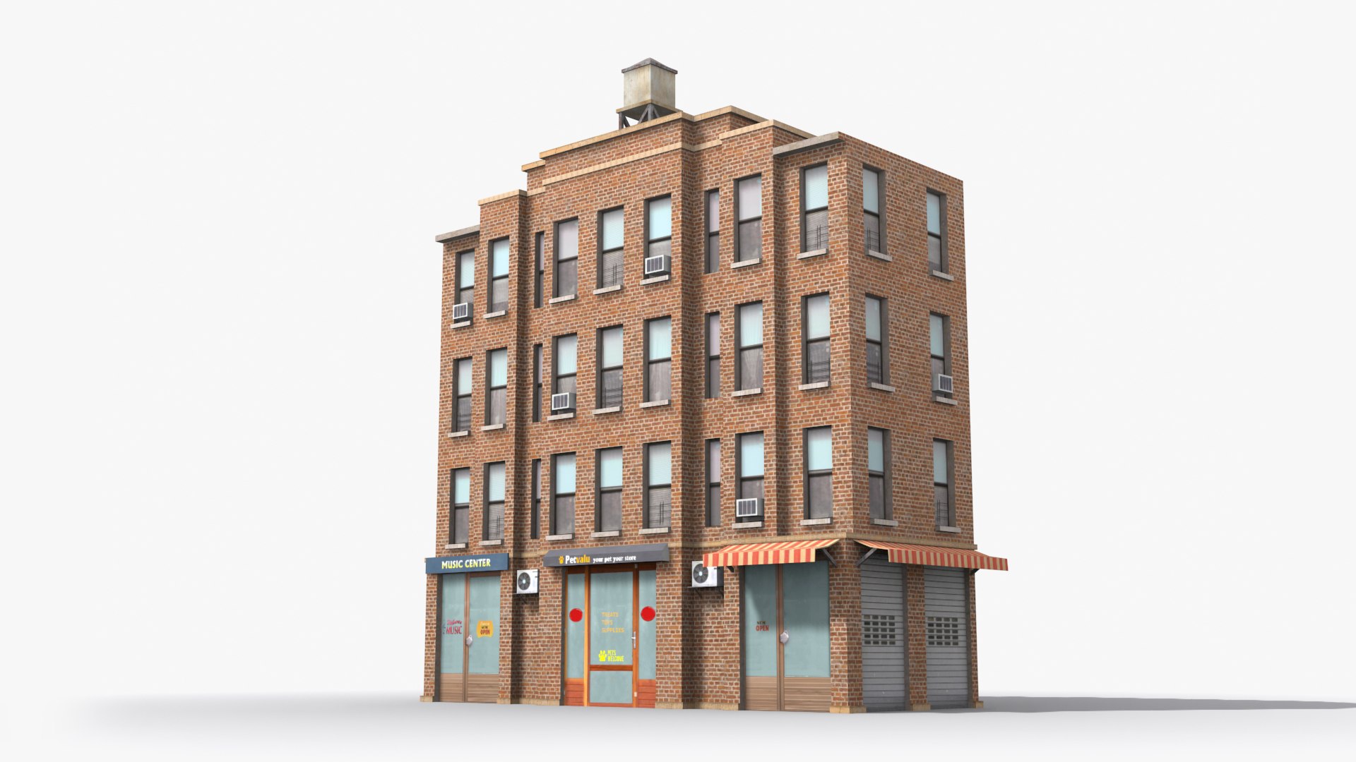 Photo inspiration: Visual Reference: 3D Apartment Building X6