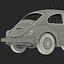 Volkswagen Beetle 1966 Rigged Black