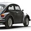 Volkswagen Beetle 1966 Rigged Black